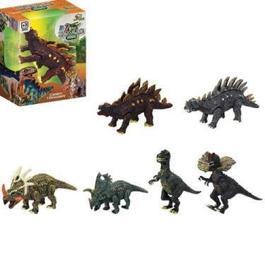 Imagem de Coleção Dinossauros Series Invasors Sortidos Art Brink 3+