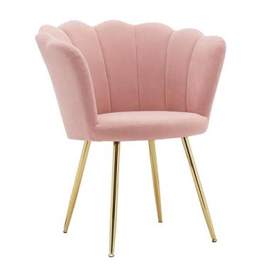 Imagem de Poltrona Pétalas Aveludadas Eva Rosa