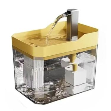 Imagem de Fonte bebedouro Gatos e Cachorro BIVOLT Automática bebedouro gato Bombinha Aquario 1,5L