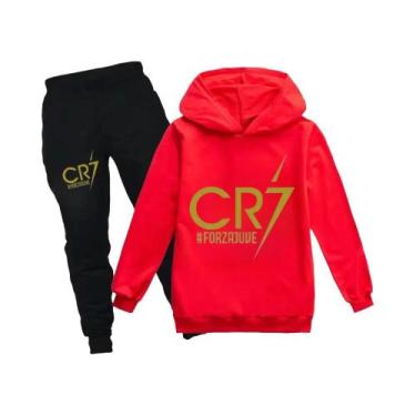 Imagem de Conjunto De Moletom Com Capuz E Calças Para Meninos De 3 a 12 Anos, Pr