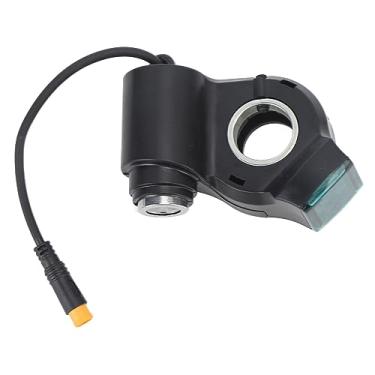 Imagem de Aoresac Bloqueio do Interruptor do Guiador de Scooter Elétrico, Fabricado Em Material ABS Premium, à Prova D'água, Bloqueio do Interruptor de Exibição de Energia da Bateria Digital Com