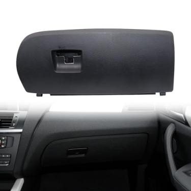 Imagem de NLQR 51166839000 Tampa de porta de porta-luvas preta compatível com BMW X3 F25 F26 2011 2012 2013 2014 2015 2016 2017 2018
