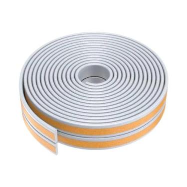 Imagem de Fita Selante Autoadesiva Para Porta De 5m/10m, Isolante Acústico E Tér