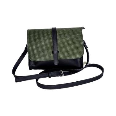 Imagem de Bolsa Valeria Confeccionada 100% Couro Com Alça Transversal