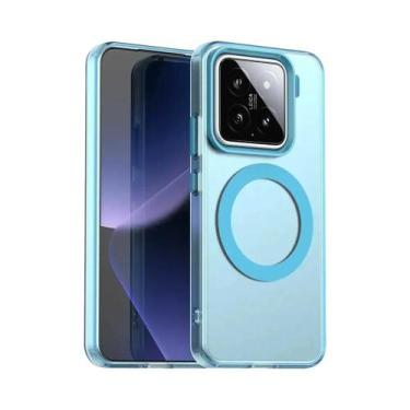 Imagem de Capa Transparente Fosca Em Cores Doces Para Xiaomi 15T pro 14T Pro, Ca