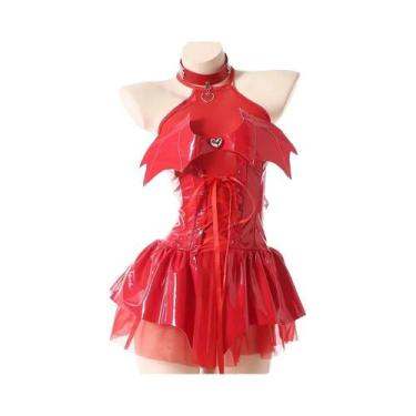 Imagem de Fantasia Sexy De Maid Lolita Para Mulheres, Vestido Com Avental Kawaii