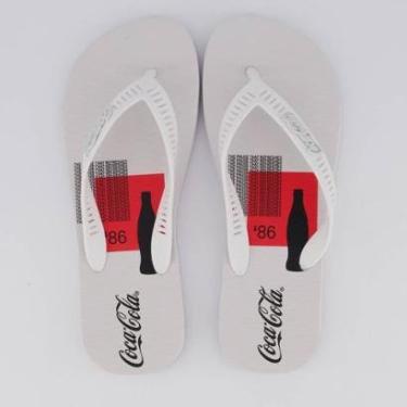 Imagem de Chinelo Coca Cola Waterford Branco-Masculino