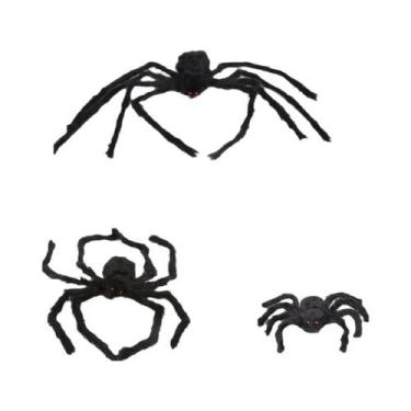 Imagem de Teia De Aranha Gigante Para Decoração De Halloween, Acessórios Assusta