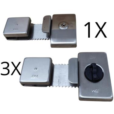 Imagem de Kit Fechaduras Jbm 1 Fc1 E 3 Fc2 15cm