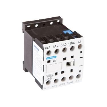 Imagem de Mini Contator Tripolar Tramontina TRC6-0910 9 A 220 Vca 1NA