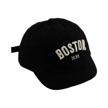 Imagem de Boné De Beisebol Infantil De Algodão Com Bordado De Letras Para Menina