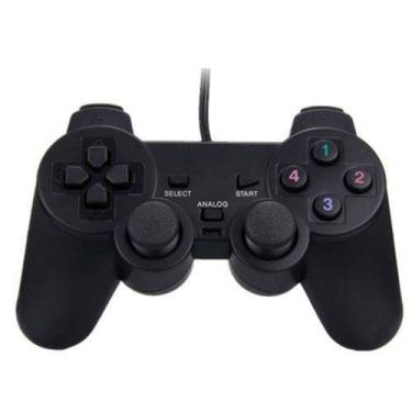 Imagem de Controle Joystick Usb Analógico Dualshock Para Pc E Notebook - Tecno