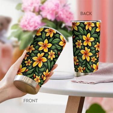 Imagem de Caneca de café Tumbler Oasisdream 600mL de aço inoxidável