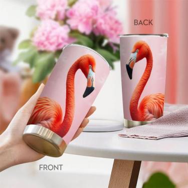 Imagem de Caneca de aço inoxidável Travel Tumbler Oasisdream 600ml