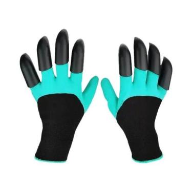 Imagem de Luvas Grandes Para Jardinagem Com Garras Para Escavar Plantas, Semente