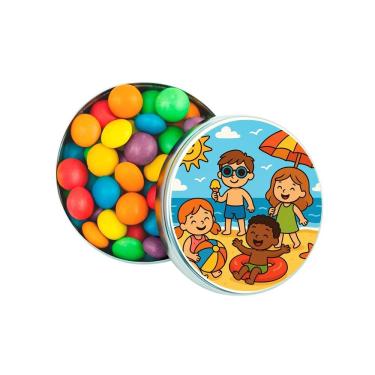 Imagem de Latinha Lembrancinha Personalizada Verão Divertido