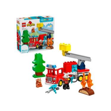 Imagem de LEGO Duplo Caminhão de Bombeiros 10473 - 28 Peças