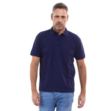 Imagem de Camisa Polo Masculina Piquet Algodão Casual