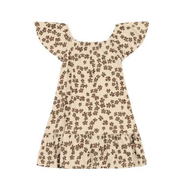 Imagem de Vestido infantil menina com flores Brandili