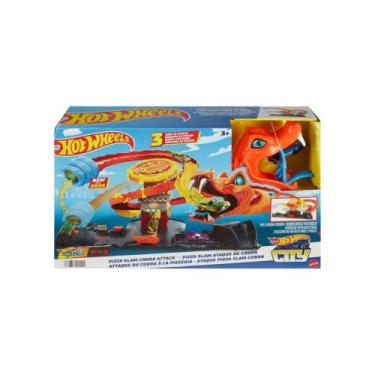 Imagem de Hot Wheels Pista CITY Ataque de Cobra VS Pizzaria Mattel