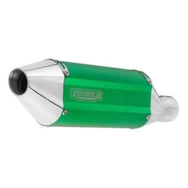 Imagem de Escape Ponteira Coyote Performance Full Way - Xl Tornado 300 - Verde