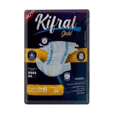 Imagem de Fralda Geriátrica Descart Kifral - Tam M (kit 4pct X 8un)