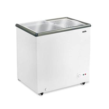 Imagem de Freezer Horizontal EOS Eco Gelo 176L com Dupla Ação Freezer e Refrigerador Branco 220V...