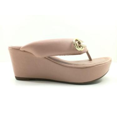Imagem de Tamanco Via Scarpa Aviador Confort Feminino Ad 1101.8583, 35, Nude