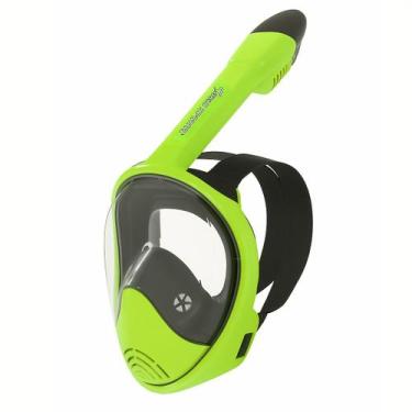 Imagem de Mascara Subaquática de de Mergulho Gold Sports Racer Full Face Com Sno