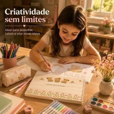 Imagem de Caderno Cartografia E Desenho Capivara 60 Folhas Espiral - Animativa