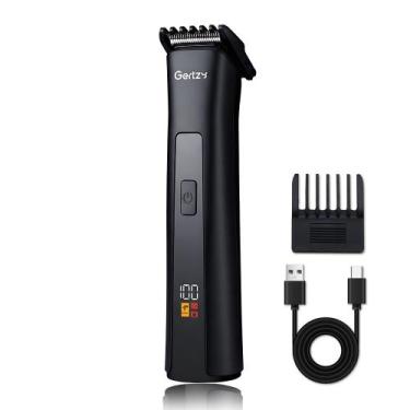 Imagem de Aparador de Barba Elétrico PHIGO Sem Fio com Display Digital USB-C