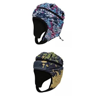 Imagem de EVA Rugby Futebol Futebol Capacete Rugby Chapéus Protetor de Cabeça