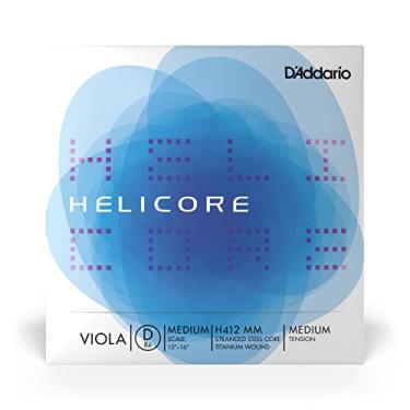 Imagem de D'Addario Helicore Viola Single D String, escala média, tensão média