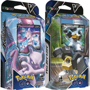 Coleção Treinador Avançado Pokémon Go Mewtwo Pokémon Tcg - copag - Deck de  Cartas - Magazine Luiza