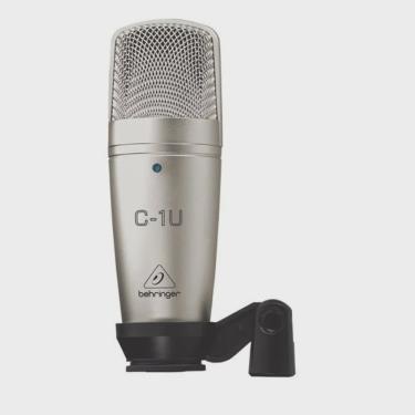 Imagem de Microfone Condensador Behringer C1u Estúdio c/ Cabo USB