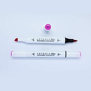 Imagem de Marca Texto Artools Pictom Ponta Broad e Brush Vermelho R607