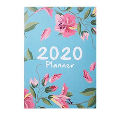 Imagem de 1 Unidade 2020 Planner 2020 Branco Caderno Diario 2020 Planejador Semanal 2020 Cadernos De Páginas Pautadas Caderno Branco Bloco De Notas Diário Escolar Ano Novo Papelaria Viagem