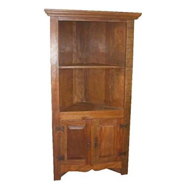 Imagem de Armário de Canto Rústico Netuno em Madeira de Demolição - Cód 2080