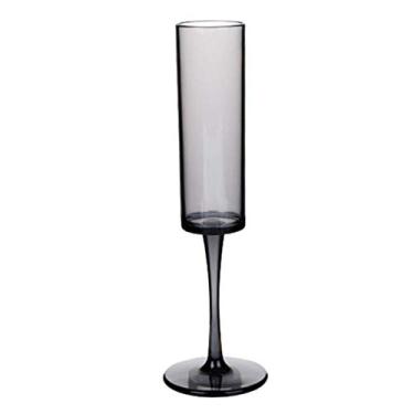 Imagem de Cabilock Copos de coquetel para vinho Martini Copos Mojito Juice Glass para casa festa de casamento bar preto 165 ml