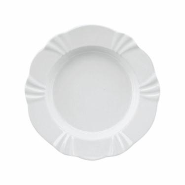 Imagem de Jogo De Pratos Fundos Em Porcelana Soleil Com 6 Peças 24cm Oxford White