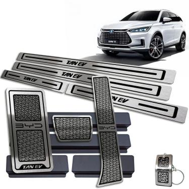 Imagem de Descanso Pedaleira Soleira Baixo Relevo Byd Tan Ev 2022 2023