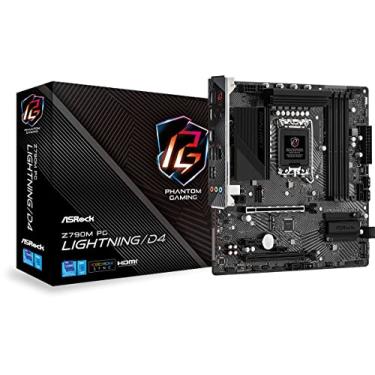Imagem de Placa Mãe AsRock Z790M PG Lightning D4 (LGA 1700/4xDDR4/HDMI/M.2/USB 3.2)