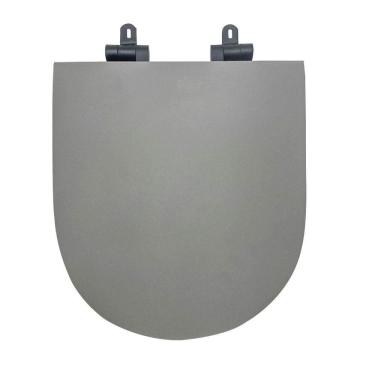 Imagem de Assento Sanitário Poliéster para Louça Link/carrara/belle Époque deca Slow Close Black Matte Antracite