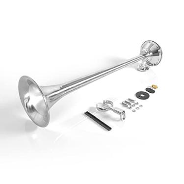 Imagem de SEPEY Buzina a ar de caminhão 150DB Kit de buzinas de trompete universal para carro trem barco, 580 mm