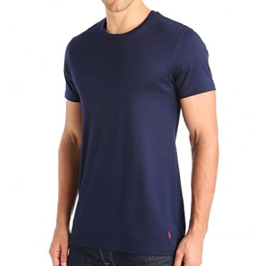 Imagem de Polo Ralph Lauren Camiseta masculina Tall Man Supreme Cotton Classic gola redonda P043RT, Cruise Navy, 4G/Alto