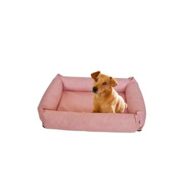 Imagem de Cama Para Cachorro 88x68 Cm Porte Médio Acquablock - Escolha A Cor! Pet Querido (ROSA)