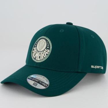 Imagem de Boné Palmeiras 6 Gomos Verde Escuro - Supercap, Único
