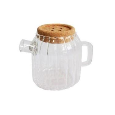 Imagem de Jarra de vidro canelada 800ml - Design