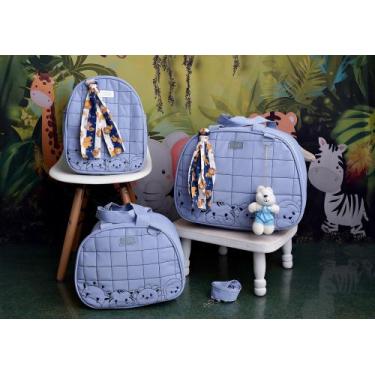 Imagem de Kit De Bolsa Luxo 3 Peças Safari - WLN Magazine