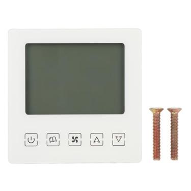 Imagem de Controlador de Ar Condicionado Inteligente, Termostato Doméstico Com Monitoramento de Temperatura e Umidade, Display LCD para Espaços Residenciais, Comerciais e Industriais